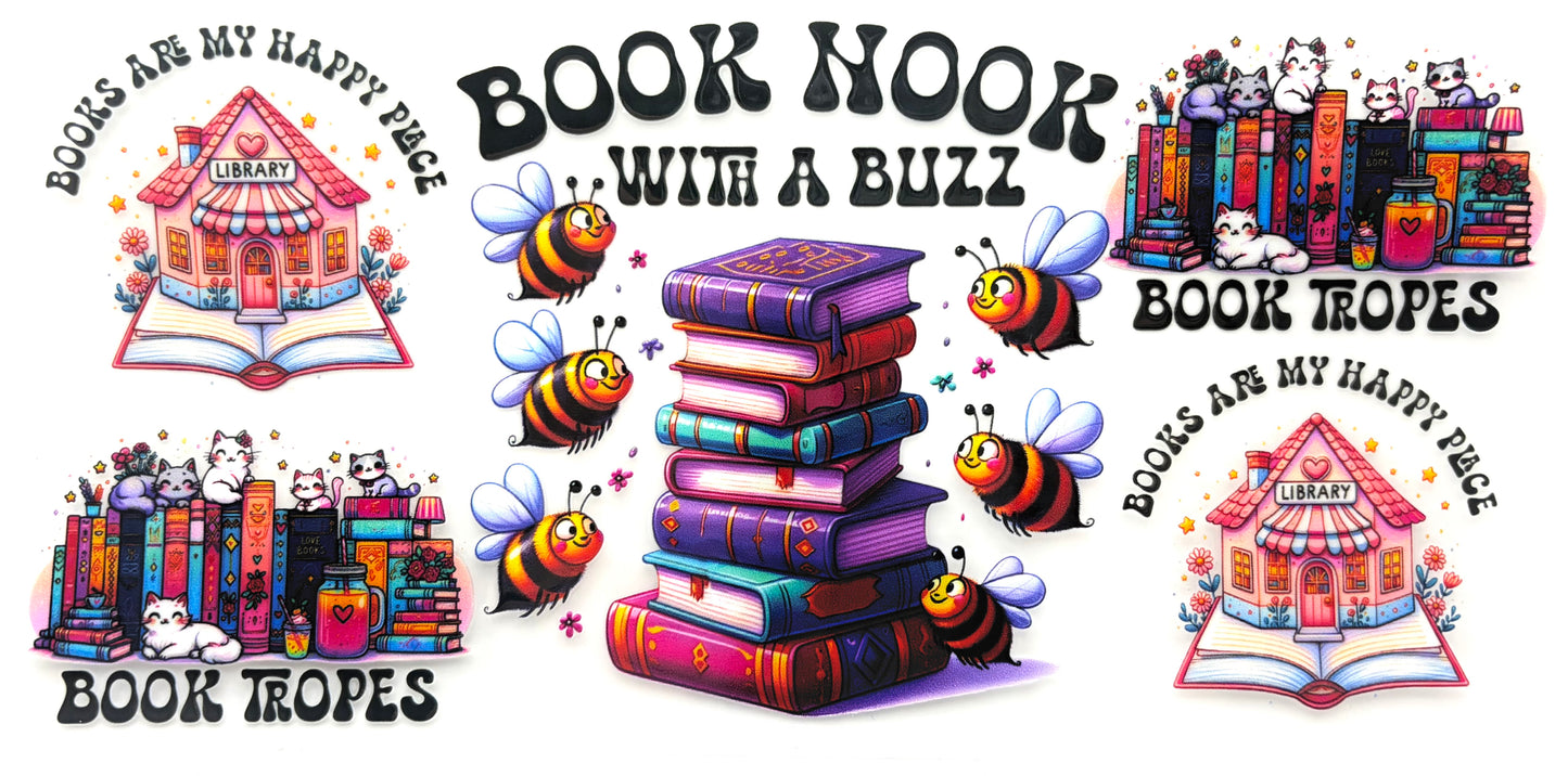 #0608 Book Nook with a Buzz