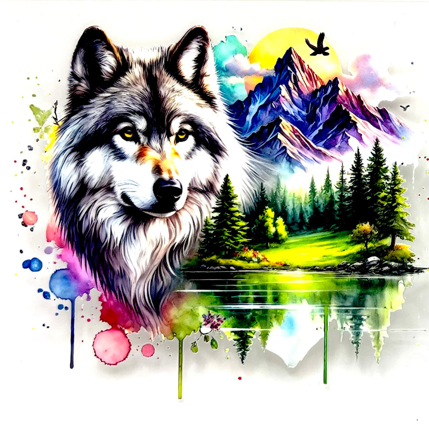 Wolf- Decal