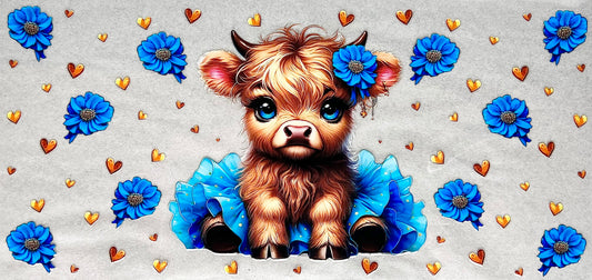 Tutu Cow- Blue