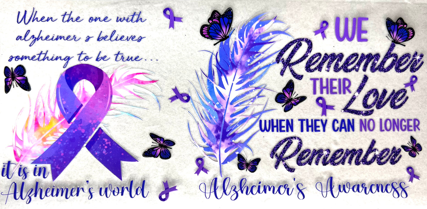 #0354 Alzheimer’s ribbon