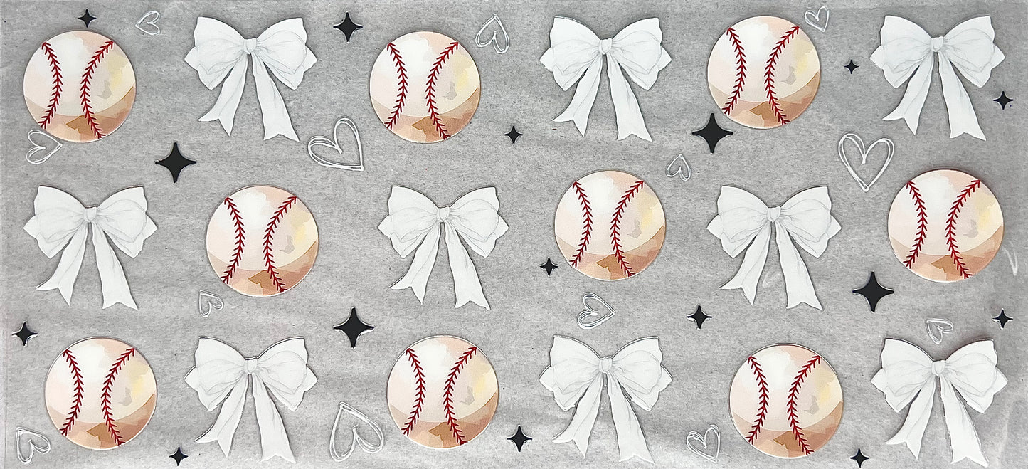 #0038 Softball with Bows