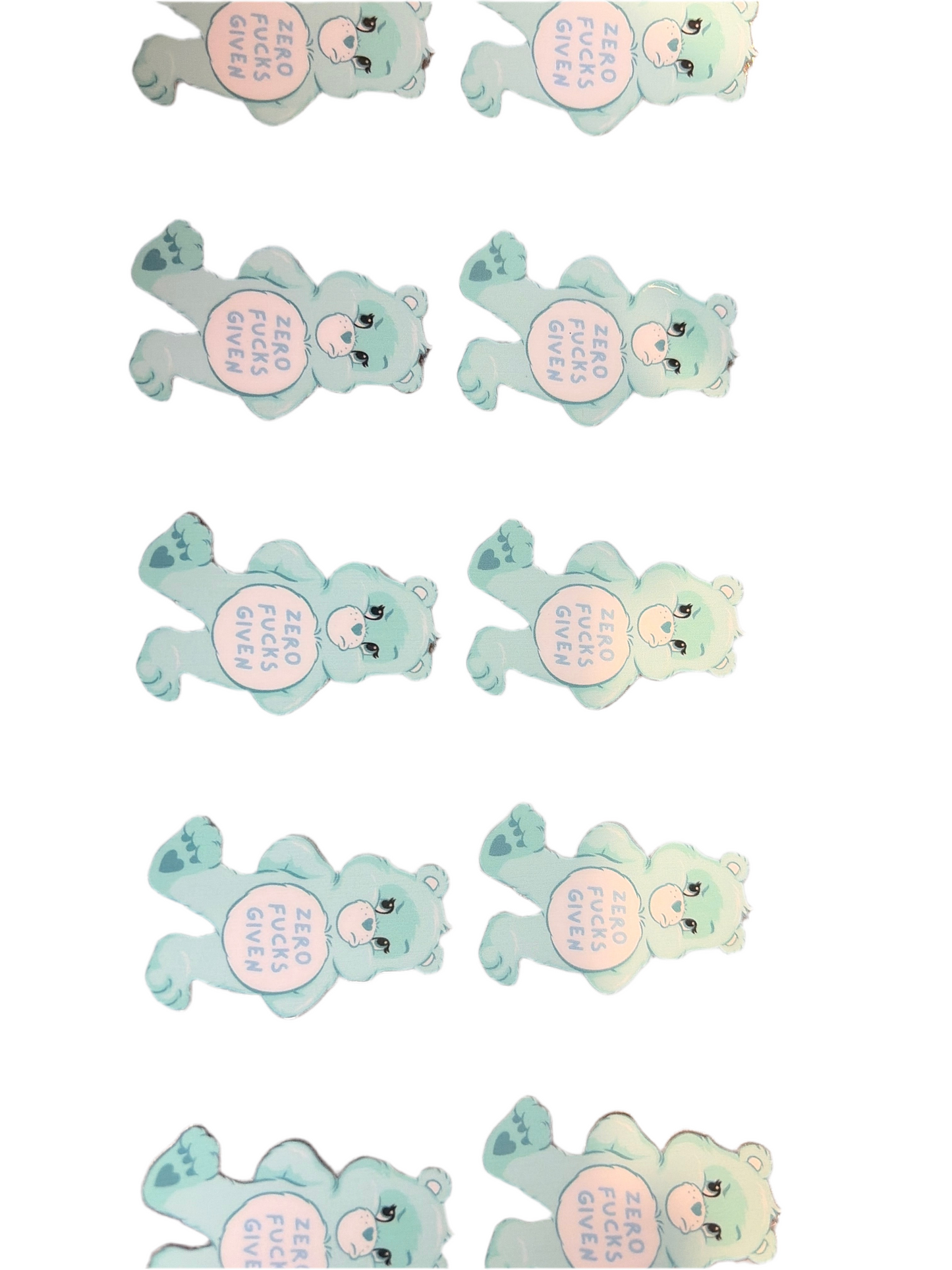 Care Bear- Zero F's Given 3