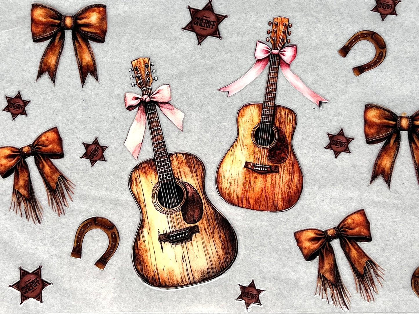 #0027 Guitars with bows