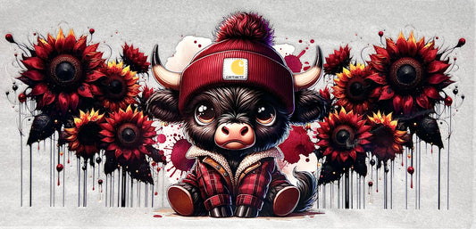 Cowhartt- Red flowers