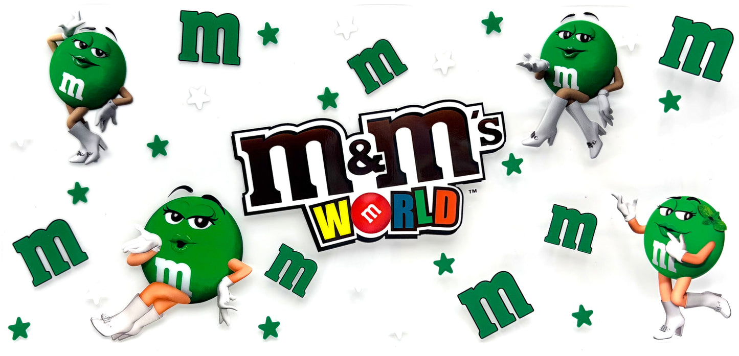 #0857 M&M- green 1