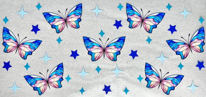 #0110 Stained glass butterflies