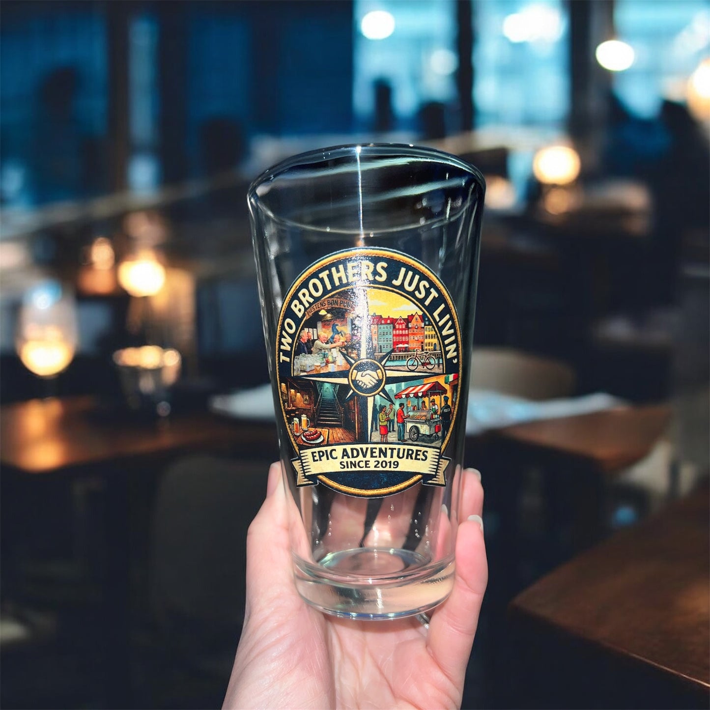 Customizable Pint Glass