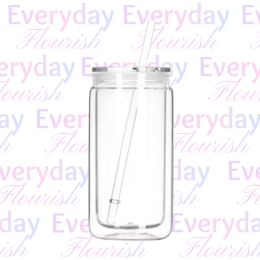 16/20oz Customizable Acrylic Snow Globe Cup