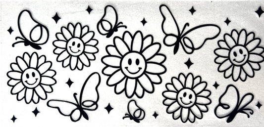#0390 Smiley Flowers
