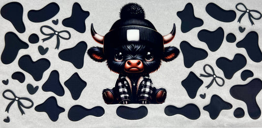 Fall cow- Black