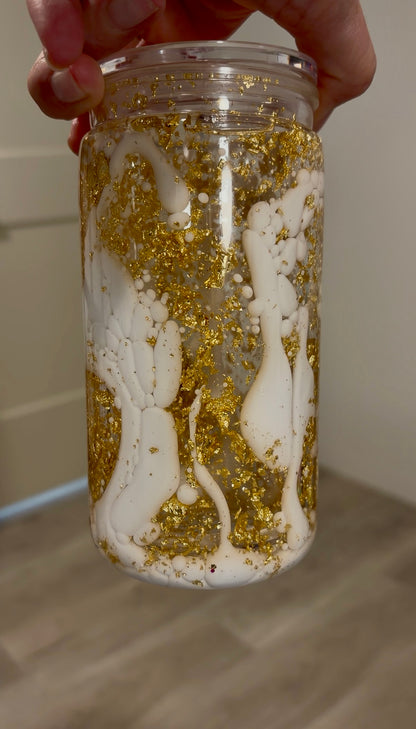 16oz Gold Leaf Lava cup