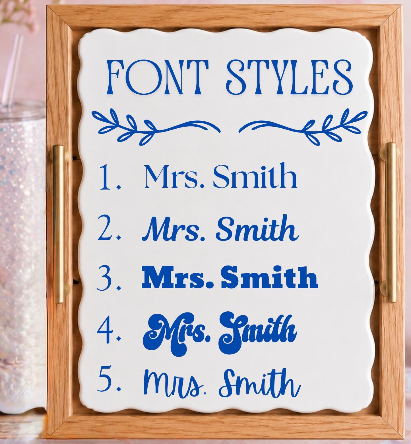 Teacher Appreciation Personalized Resin Coaster