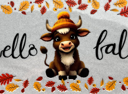 Hello Fall- cow