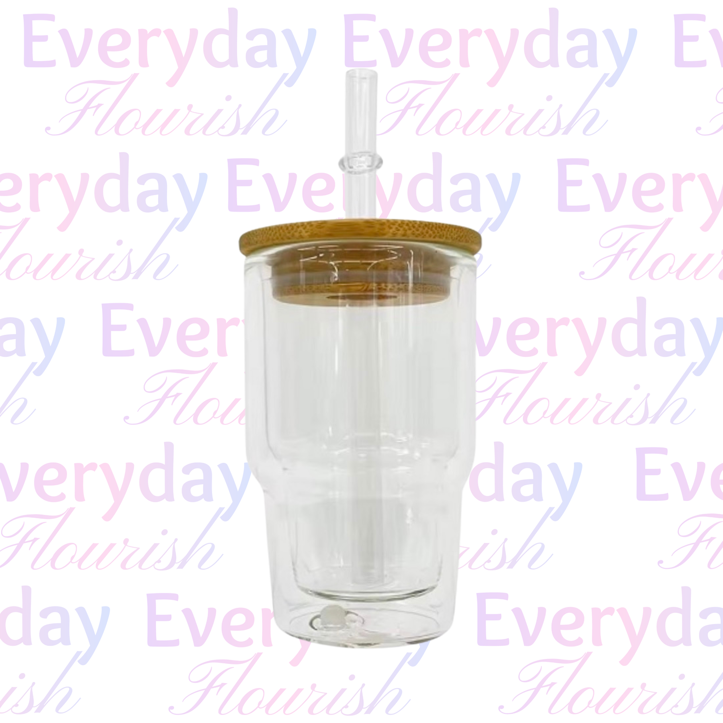 3oz Glass Shot Glass (Snow Globe)