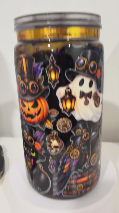Spooky Steampunk Dual Lava