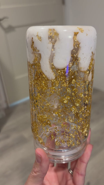 16oz Gold Leaf Lava cup